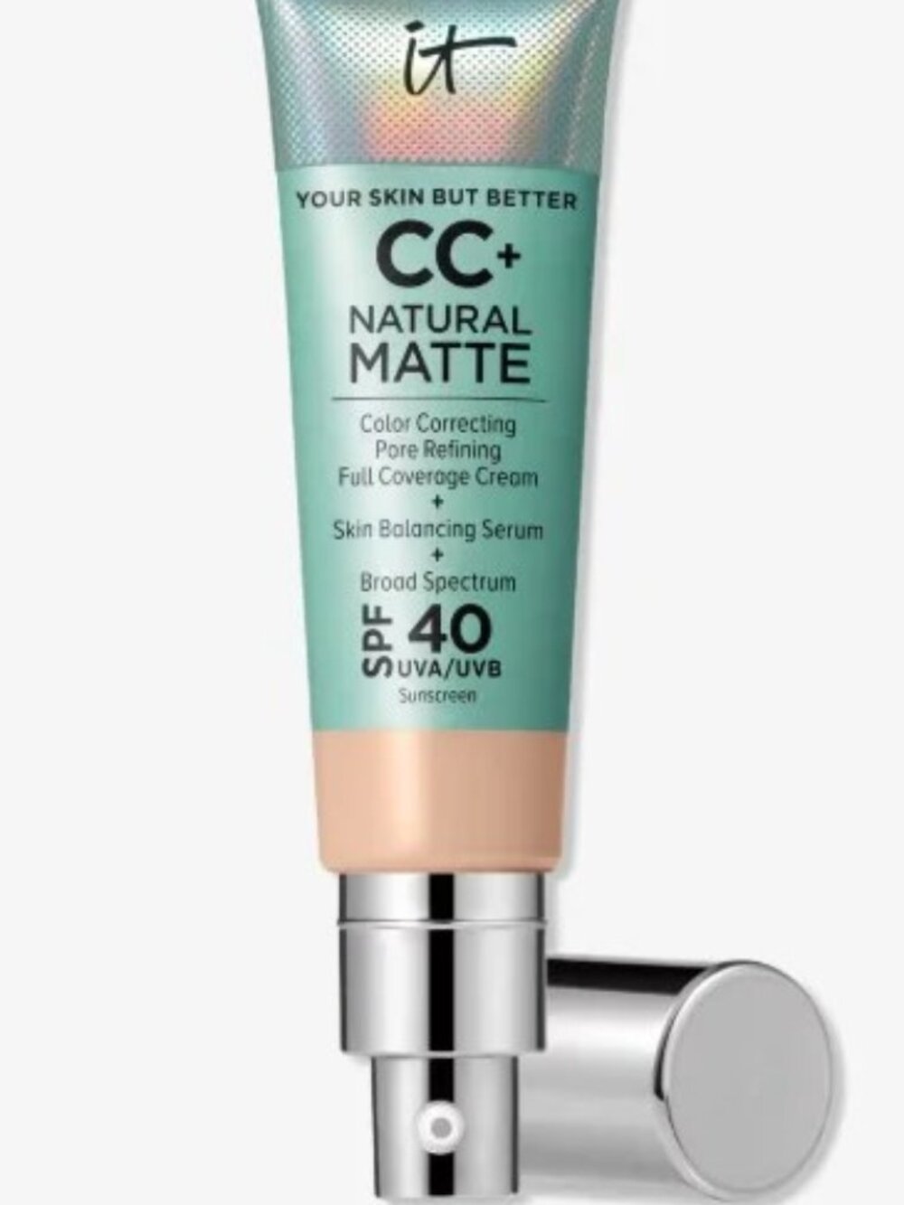 It Cosmetics CC+ Cream (Natural) Matte‎ Foundation with SPF 40- Fair Ligh
